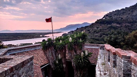 Butrint with Corfu island on background