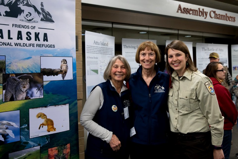 Friends of Alaska Refuges at the Opening Ceremony