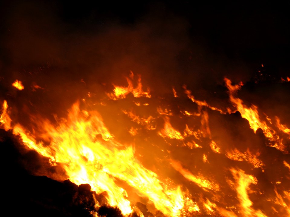 Toquerville Fire - Firing operations 5/1/2012