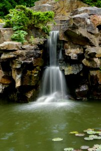 Wasserfall im Chinesischen Garten photo