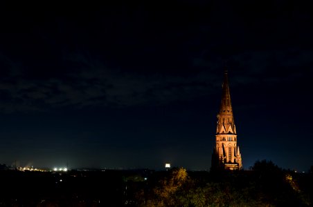 St. Marien am Abend
