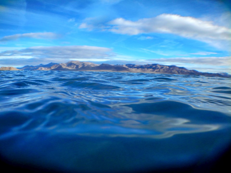Pyramid Lake in Nevada