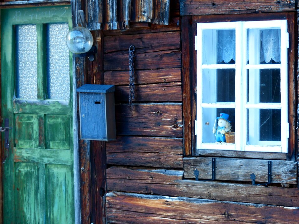 Chalet entrance doors