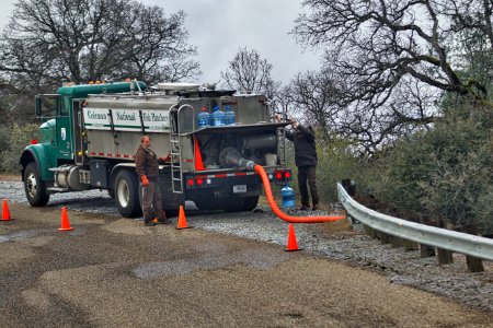 Winter-run juvenile release into Battle Creek