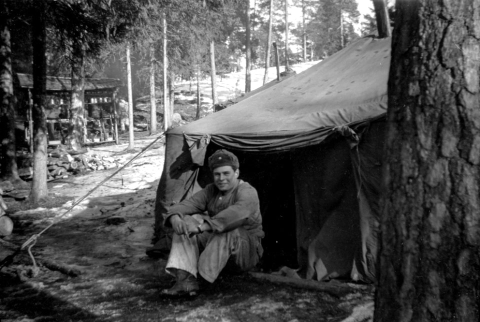 My Father at Camp