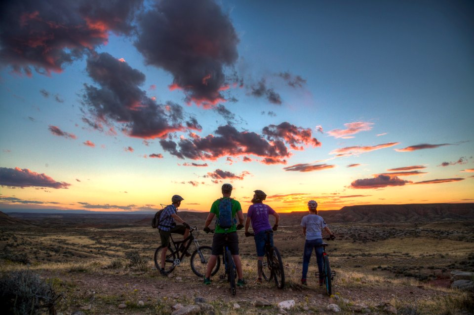 McCoy Flat Bike Riding