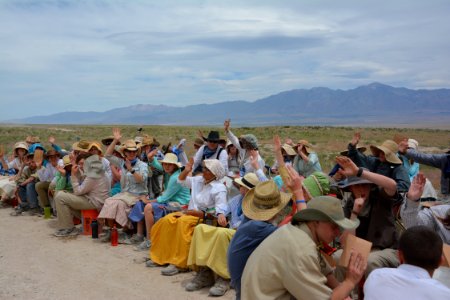 Youth Handcart Trek photo