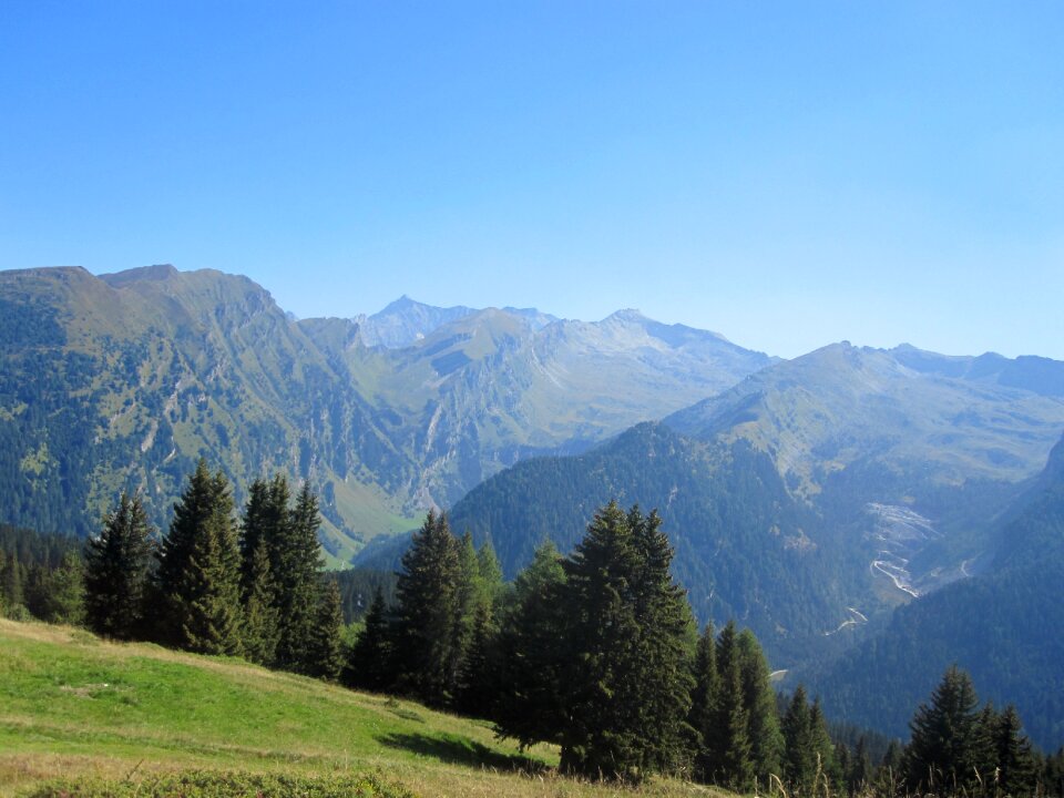 Hiking south tyrol landscape