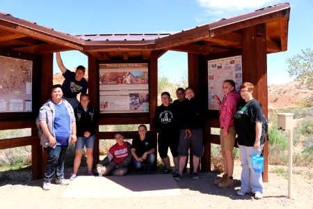 Volunteers clean up Little Wildhorse Canyon photo