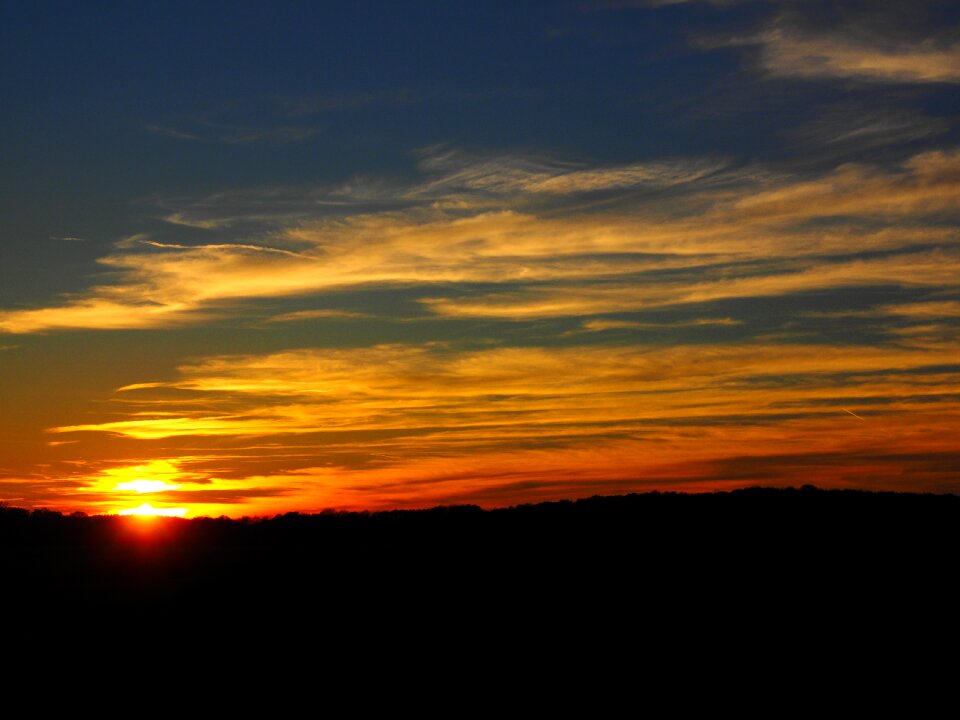 Sky abendstimmung afterglow