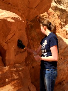 Volunteers clean up Little Wildhorse Canyon photo