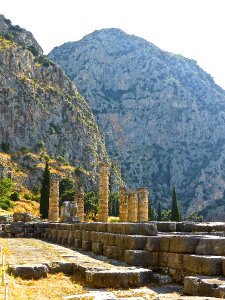 Greece ancient temple photo