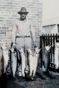 Ventura River Steelhead taken at Foster Park 1946 John B. Colla 532994-R1-E005