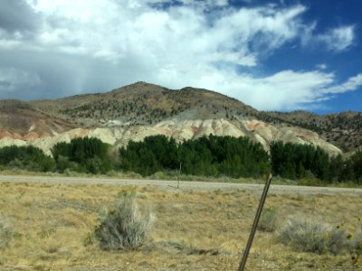 View of hillside