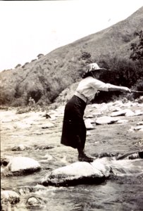 Ventura River Trout Angler c. early 1900s 532994-R1-E012