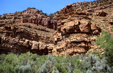 Details of rock face photo