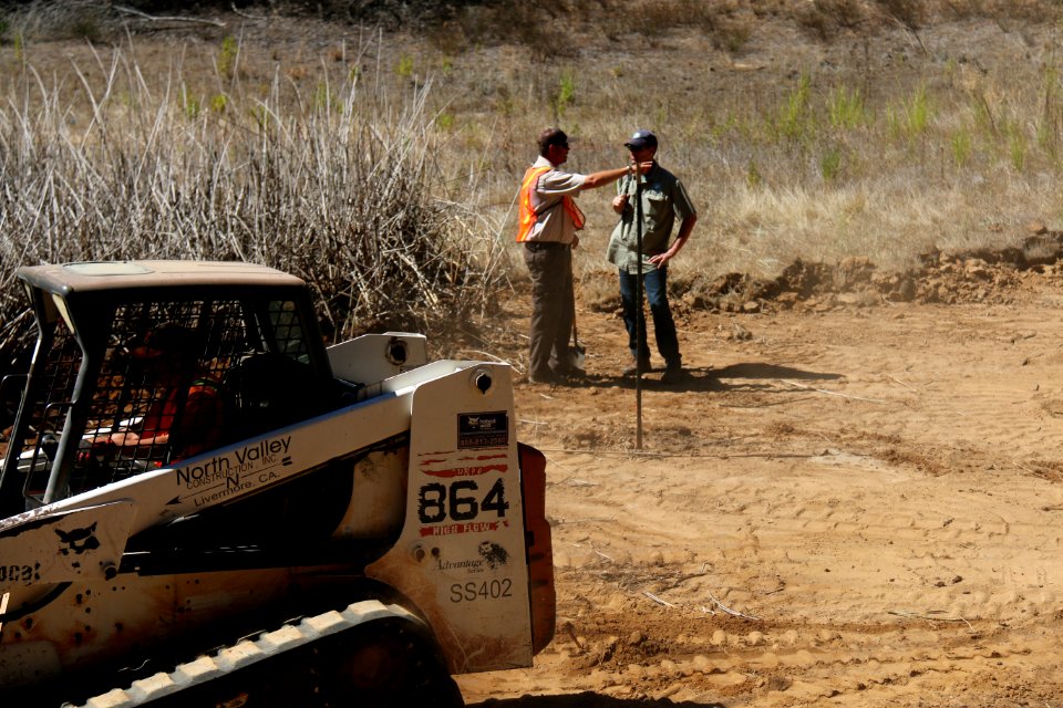 Excavation in progress