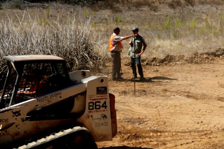 Excavation in progress
