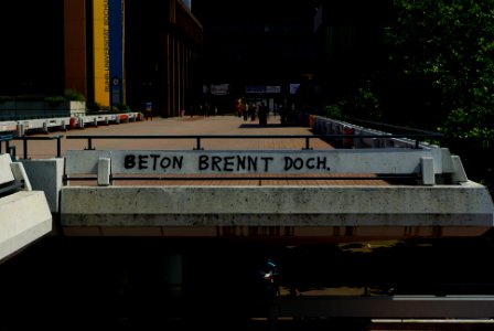 Beton brennt doch. photo