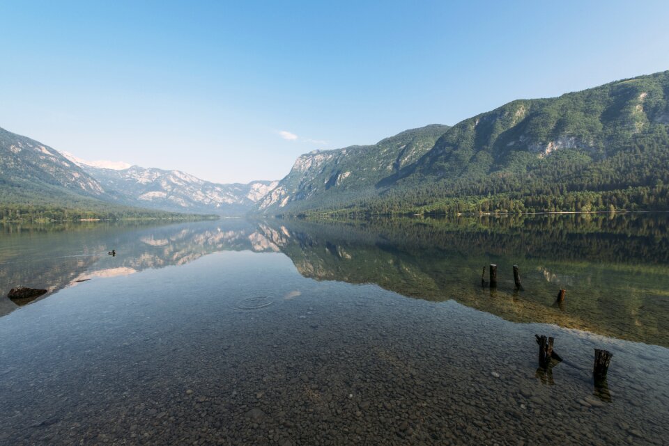 Water pond calm