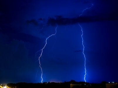 On a dark stormy night