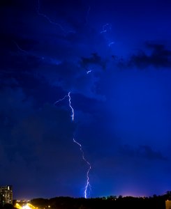 On a dark stormy night
