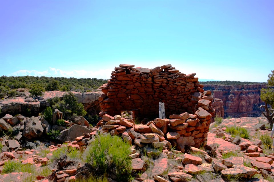 Girl Scouts in Cedar Mesa