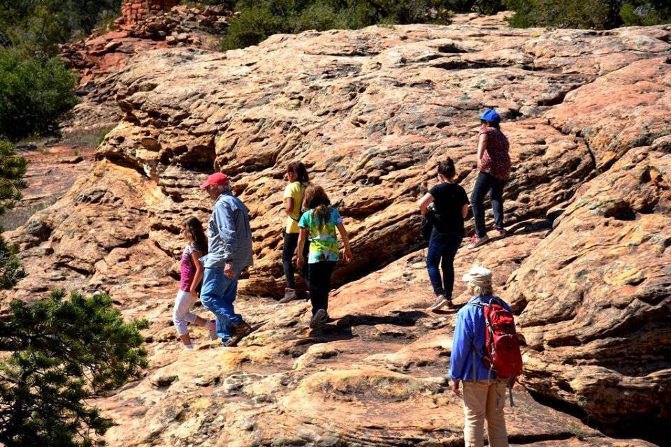 Girl Scouts in Cedar Mesa