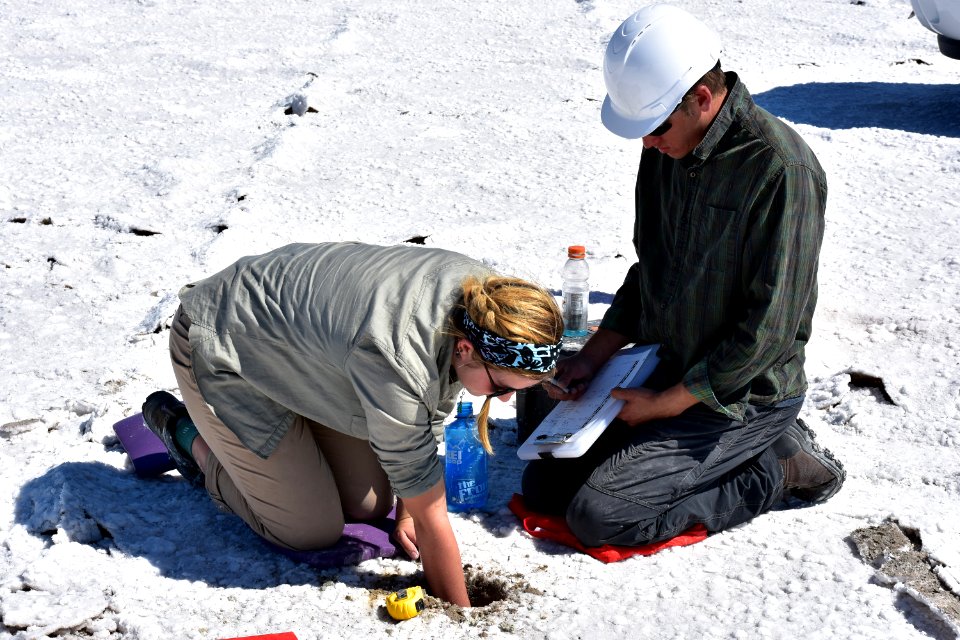 Salt Thickness Study photo