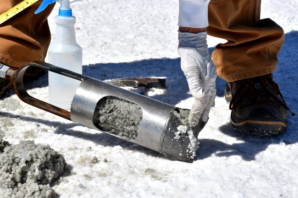 Salt Thickness Study photo