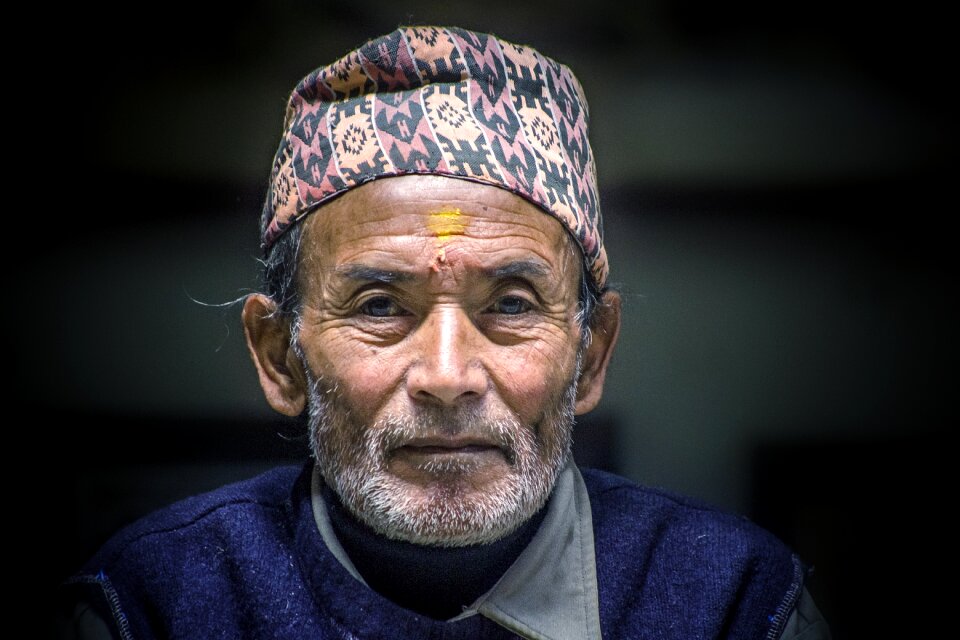 Cool grandpa vendor