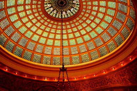 Tiffany Dome at Cultural Center