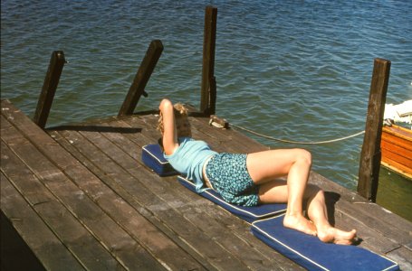 The Girl on the Pier photo