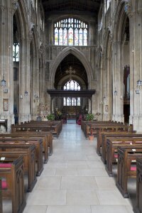 St john the baptist church architecture ancient