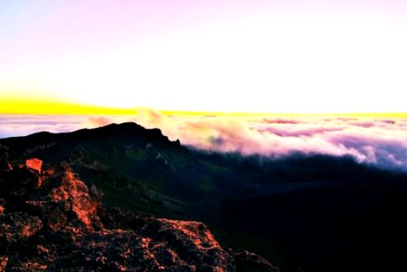 Haleakala Cloudrise photo