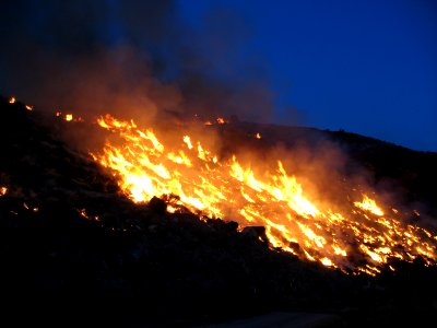 Toquerville Fire - Firing operations 5/1/2012
