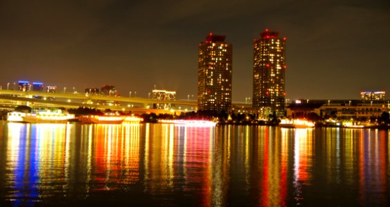 Odaiba Waterfront Reflections