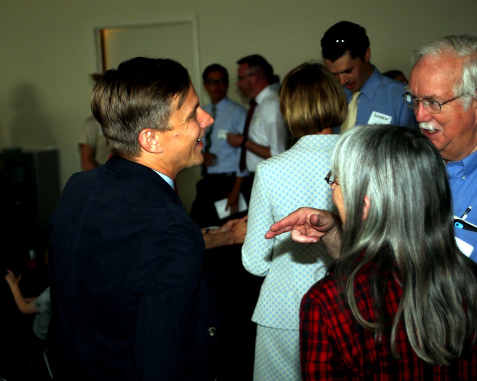 Chief of Outdoor and Heritage Resources enjoys a good laugh