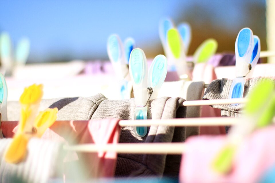 Dry hang clothes line