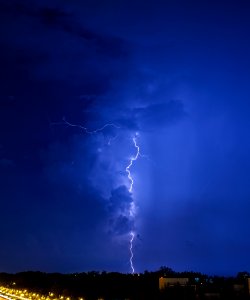 On a dark stormy night