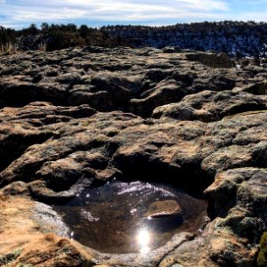 Rocks and a Pool of Water