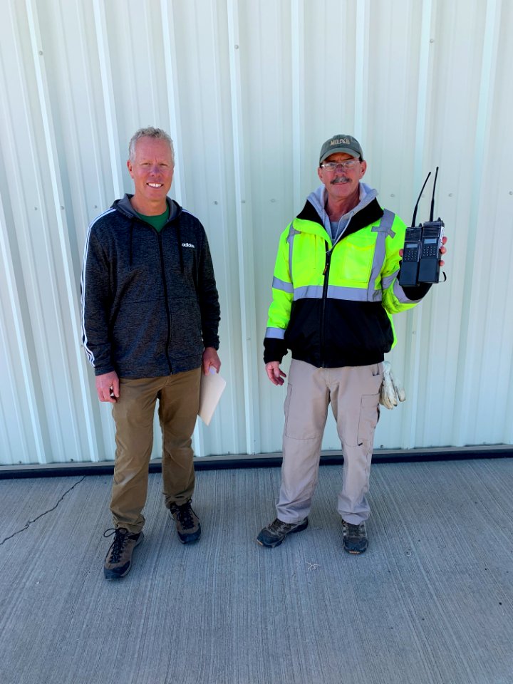 Thompson Springs Fire Department Receives Radios