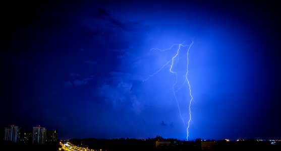 On a dark stormy night
