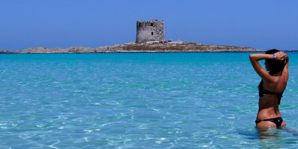 spiaggia la pelosa stintino sardegna by carmen fiano