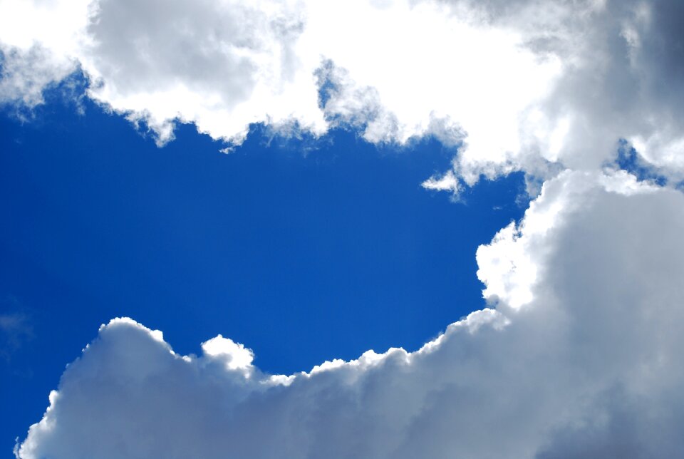 Cloudscape nature blue