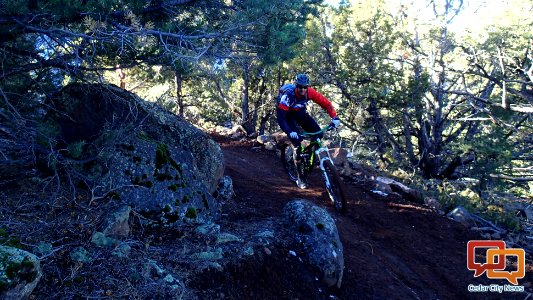 Iron Hills Trail System bike riders photo