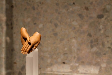 Im Neuen Museum in Berlin