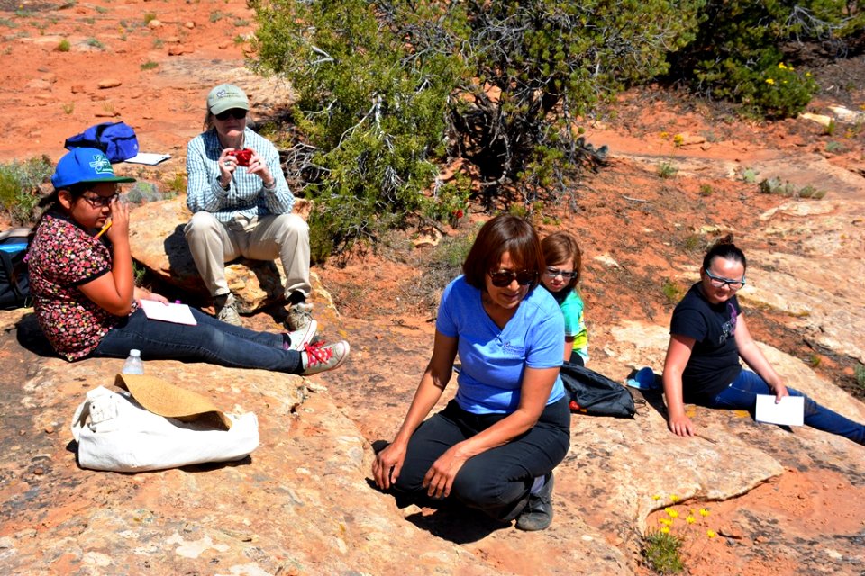 Girl Scouts in Cedar Mesa