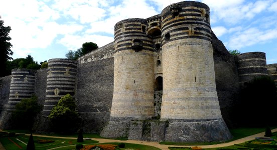 Angers castle keep