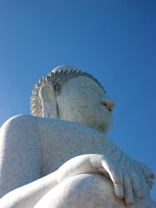 Budha sky blue photo